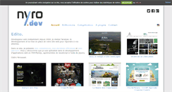 Desktop Screenshot of nyrodev.com