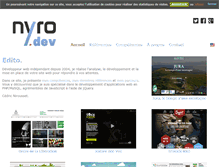 Tablet Screenshot of nyrodev.com